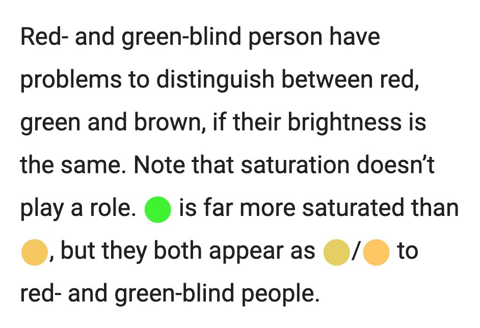 How many of the data visualizations you created are colorblind-safe? All? 90% at least? Hopefully? 

Personally, I don't know.

I wrote a blog post to make you (and me!) care more. It's the first article in a 3-part series on colorblindness. Find it here: blog.datawrapper.de/colorblindness…