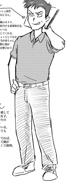 原さんの四コマ漫画を原さんに見せたら、丁寧な添削とともに「シャツはインした事ございません!!(冠婚葬祭を除く)」と返事がありました。 