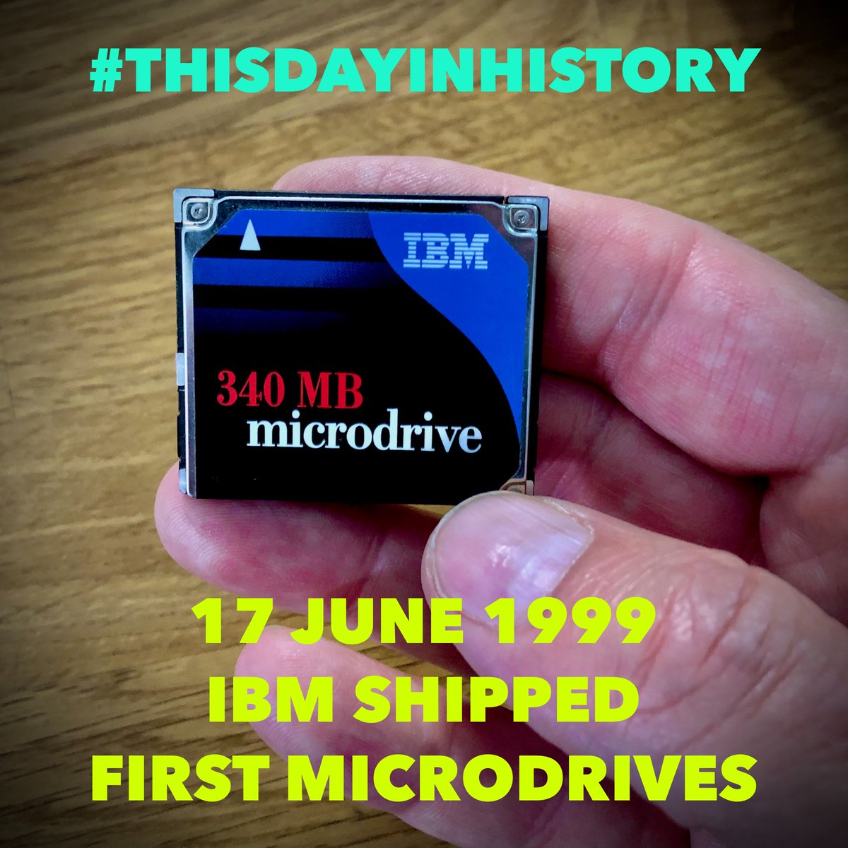 mysharepoint's tweet image. #IBM #Microdrive #tdih