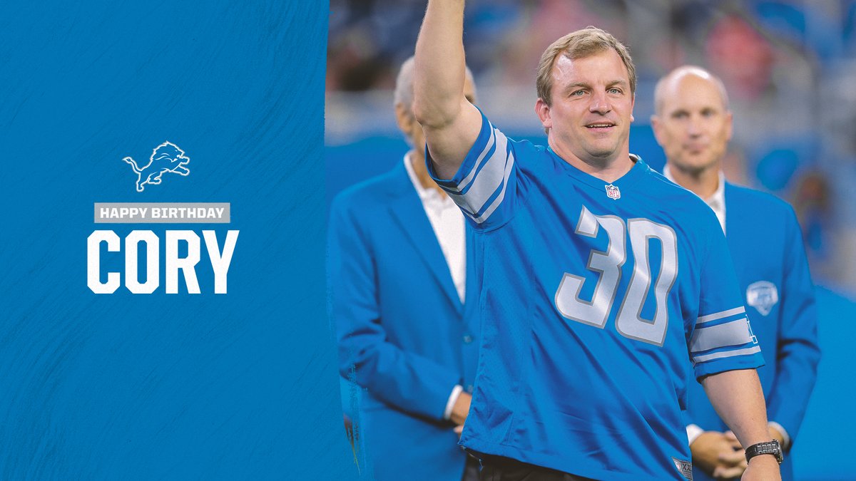 Retweet to help us wish Cory Schlesinger a happy birthday! #OnePride