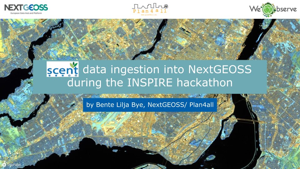 NextGEOSS's tweet image. In today&apos;s @GEOSEC2025 symposium GEOSS infrastructure session a Q about #CitizenScience data integration was asked. We collaborated with @WeObserveEU @AllPlan4 in #INSPIREhackathon resulting in the first connection using our #OpenSearch #API Presented @opengeospatial #OGC20June
