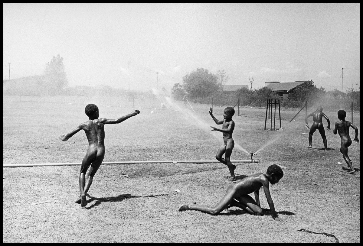 Cole left South Africa for Europe and took with him little more than the layouts for his book. His photographs and negatives were separately smuggled out of the country shortly after..Mamelodi, South Africa. 1960. © Ernest Cole