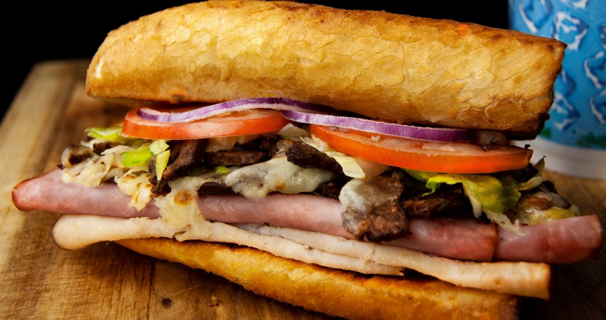 You have to try our Sycamore Club sub! Turkey, Ham, Premium Steak- loaded with lettuce, tomato, onion, mayo and delicious melted cheese!