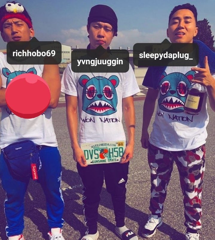 for those who don’t know, won nation is a rap group based in korea. the members consist of richhobo, sleepydaplug, homboymin, and yvngjung