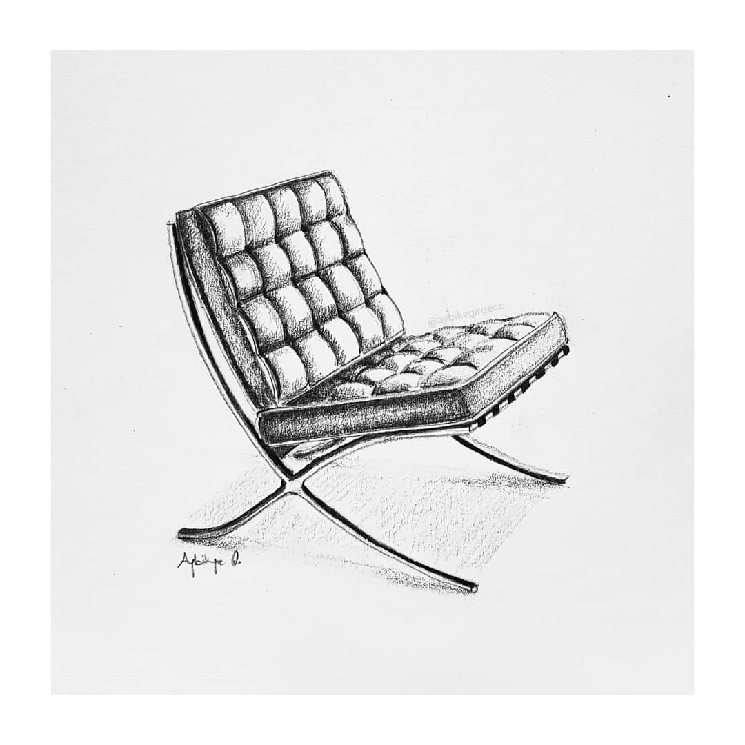Aybike_Artblog's tweet image. #barcelonachair | Barcelona Chair | Mies van der Rohe | 1929 |
.
1929 Uluslararası Barselona Sergisi’ndeki Alman Pavyonu için tasarlanmıştır.
#barcelonachairs #chairdesign #architecture #interiorarchitecture #sketchdaily #sketchaday #MiesVanderRohe