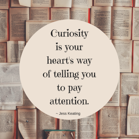 terrisabol's tweet photo. "Curiosity is your heart's way of telling you to pay attention." ~ @Jess_Keating 

This is great for many things. I like it for brainstorming for my next manuscript. What are you curious about? #amwriting #author #kidlit https://t.co/cva5dvuOtr