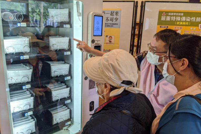 also...there are vending machines that dispense masks and it takes YOUR METRO CARD as the primary payment method (real numtot vibes, amirite) see more:  https://www.straitstimes.com/asia/east-asia/coronavirus-taipei-unveils-vending-machines-for-surgical-masks
