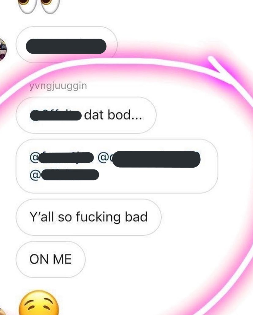 tw // pedophiliain the chat, juugg and sleepy would talk every now and then and when they did talk, they would always talk very sexual towards underage girls in the group ( the ones circled )