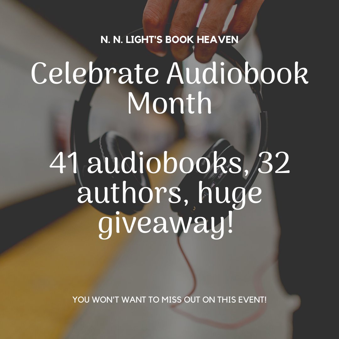 Join <a href="/hauntsforsale/">Kat Green</a> at <a href="/NNP_W_Light/">N.N. Light's Book Heaven/N. N. Light #NNLBH #PR</a>’s Book Heaven Celebrate Audiobook Month. 41 audiobooks, 32 authors, not to mention one of five Amazon/B&amp;N gift cards! #audiobooks #giveaway #audible nnlightsbookheaven.com/post/second-si…