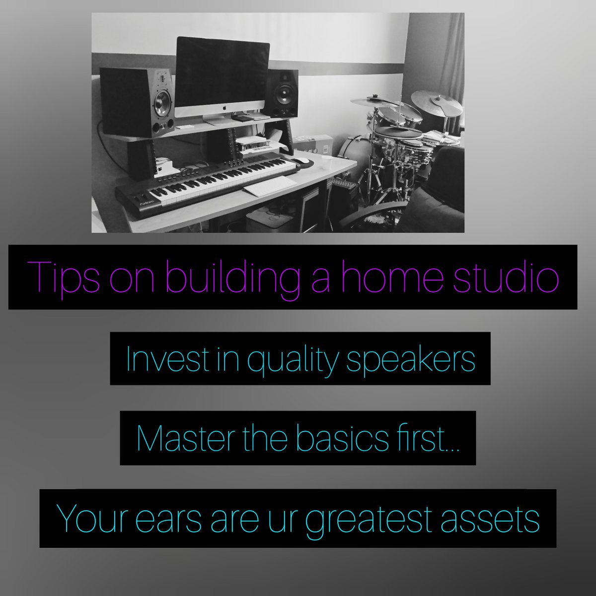 Tips on building a home music studio! 

#WednesdayWisdom #WednesdayVibes #footballsback #musicvideo #Musica #benefits_of_music #photography #blogger #photo #daily #bestoftheday #photooftheday #wellness #positivevibes #fun