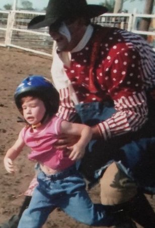 NCHSYearbook2's tweet photo. Guess who this little rodeo dare-devil is? https://t.co/ULcW7RdCXg
