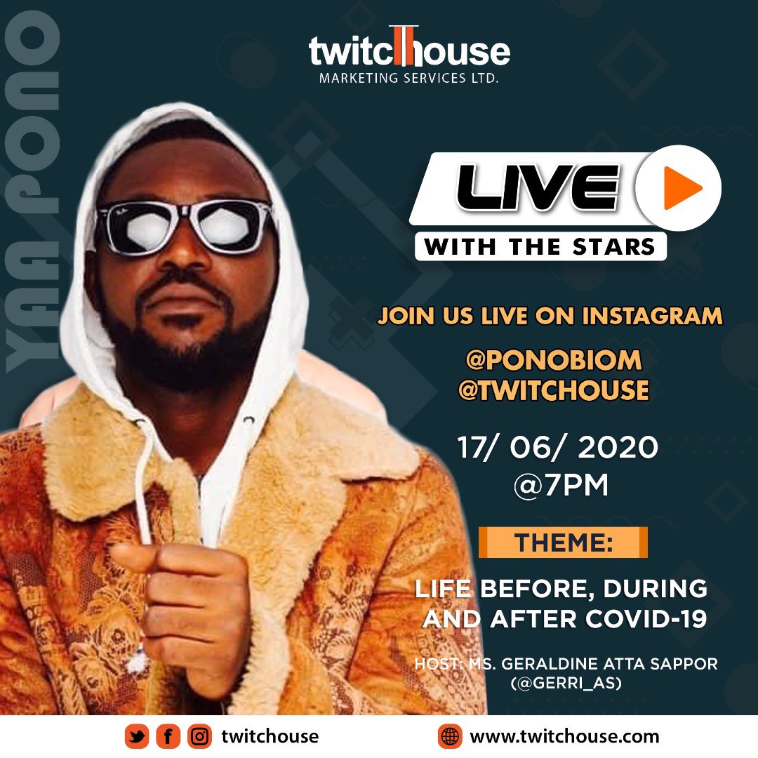 twitchouse's tweet photo. We about going live soon #waakyelivesmatter
#livewiththestars ๐ฅ๐ฅ @ponobiom @ThablackboiGh https://t.co/u7WgO6iu8F