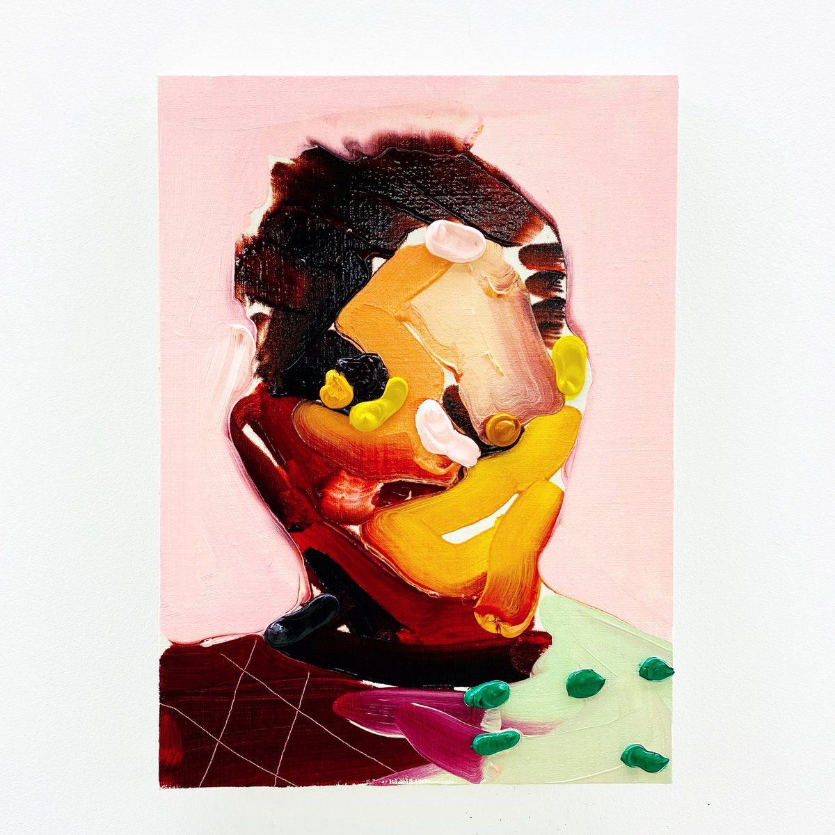 ショップ 井田幸昌 self portrait 井田幸昌 シルクスクリーン Self