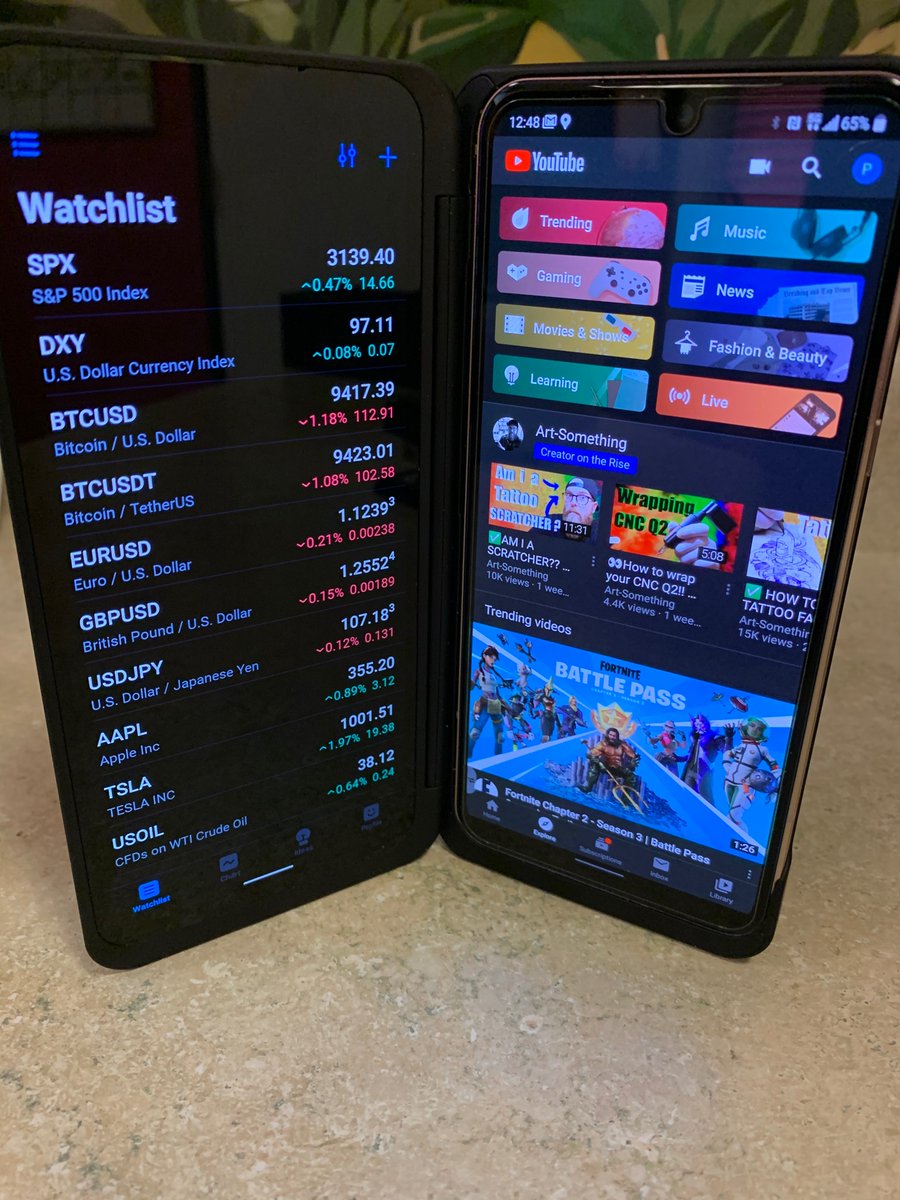 piadanh's tweet photo. The LG V60 ThinQ 5G is my favorite device this year so far.  Worry free battery life, amazing audio quality from the stereo speakers or headphone jack, yes headphone jack.  The #LGV60 with the second display makes it the king of multitasking. @JermaineJ158 @TyTyKim001 https://t.co/yL8P6QuaNL