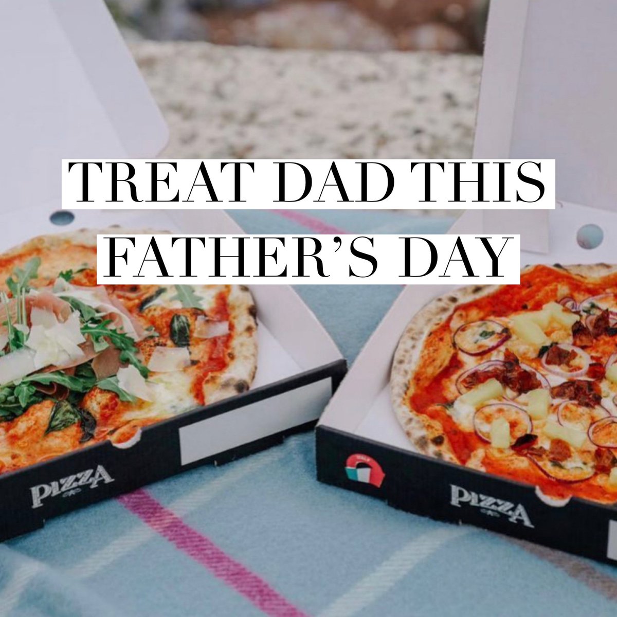 Father’s Day weekend deal: 
2 x artisan pizza 
1 x cheesy garlic bread
1 x coleslaw 
2 x Bays Devon rock <a href="/BaysBrewery/">Bays Brewery</a> 
= £28 
or £30 with 2 Bays Devon Dumpling or Hunts Cider <a href="/Huntscider/">Hunt's Cider</a> 
<a href="/BoostTorbay/">Boost Torbay</a> <a href="/FoodDrinkDevon/">Food Drink Devon</a>