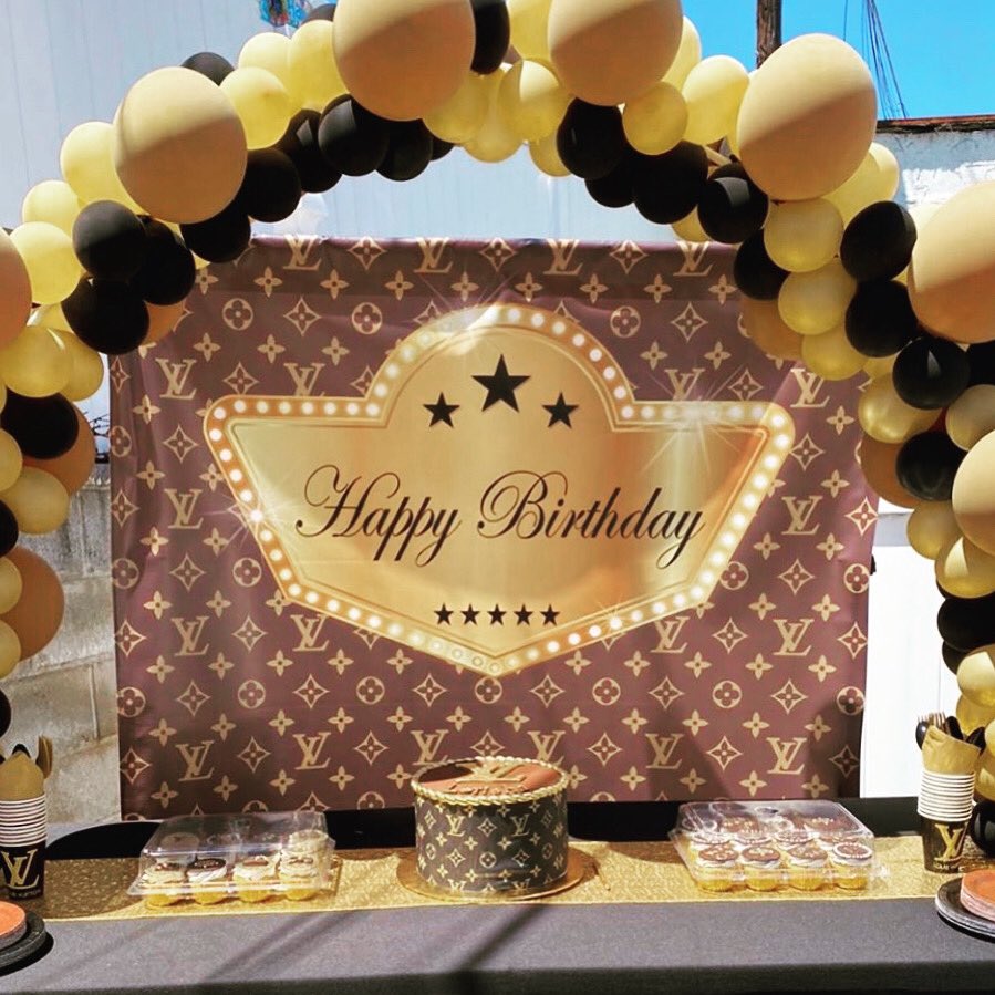 BannersbyRoz on X: #LVlovers #birthdaybackdrop 📸Customer photo Shop with  me at  • • • #personalizedbackdrop  #supportblackbusiness #stepandrepeat #stepandrepeatbackdrops #bannersbyroz # lv #louisvuitton #eventplanner