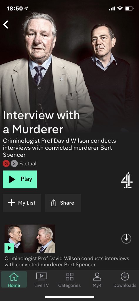 RebelDiamond_'s tweet photo. @peopleareberks Absolutely, actual jaw dropping stuff. #InterviewWithAMurderer is fascinating stuff too. 💯 he’s guilty! @ProfDavidWilson is great https://t.co/c89HJyWWVl