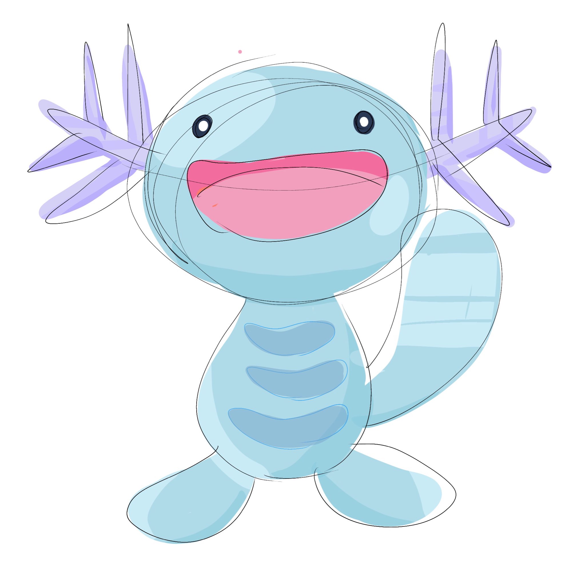 らくがきしたがり屋 1日1ポケモン ポケモン ポケットモンスター Pokemon 金銀 イラスト らくがき1日1 ポケモン 1日1絵 らくがき Wooper 194 ウパー T Co 8qthxaknov Twitter