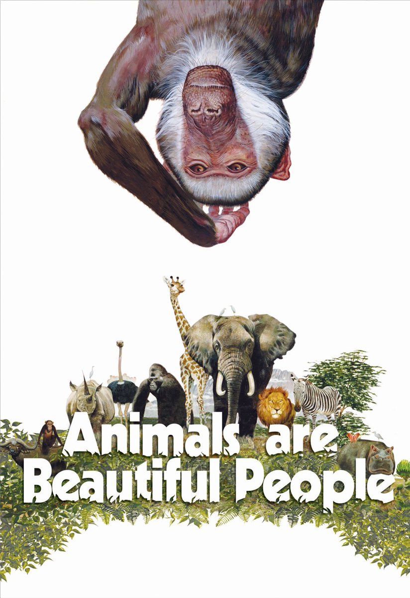 27. Animals Are Beautiful People (1974)заодно посоветую этот очень старый фильм от создателя Боги Сошли С Ума. мало кто слышал о нем, но это один из моих самых любимых фильмов эвер, он очень добрый и смешной, и снят с огромной любовью к природе Африки