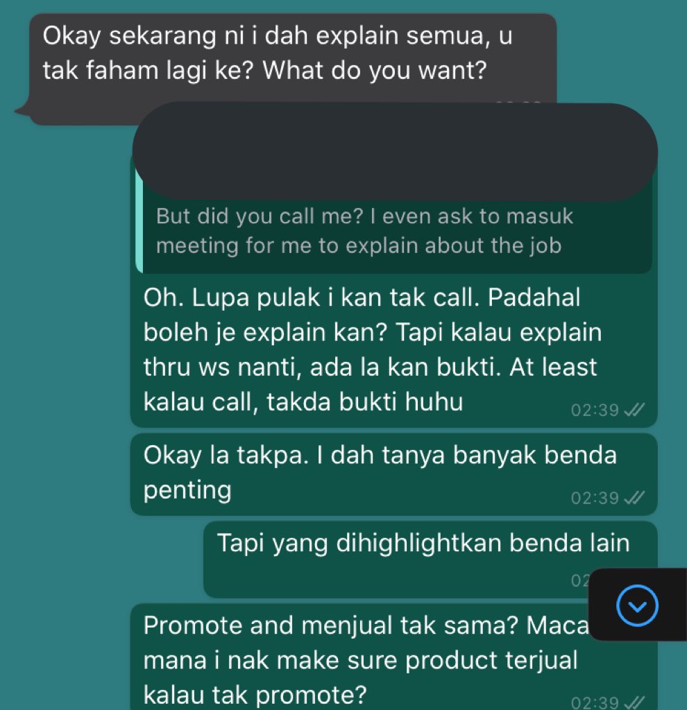 Bila dah tertangkap 