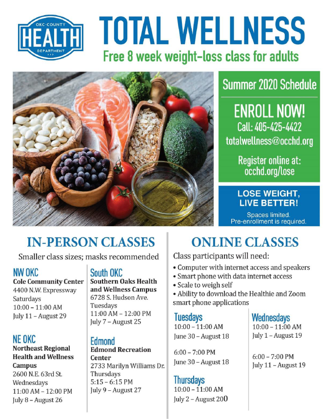 FitKidsofSWOK's tweet photo. The OKC Health Department is offering free in-person or online weight loss classes for adults. Take advantage of this opportunity and register by calling, emailing, or going to their website: https://t.co/G5Qx85Vcxi #OCCHD #fitkidsofswok https://t.co/zsWw7Yk87E