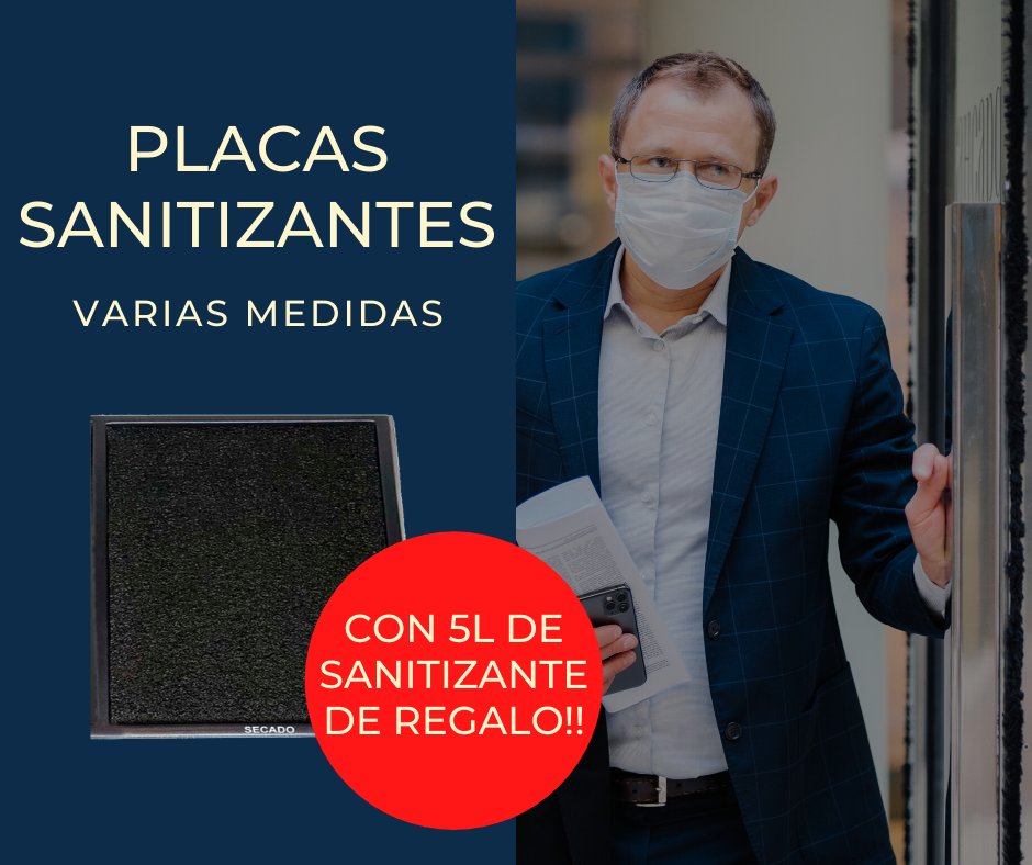 electro_avenida's tweet photo. 👐OFERTA Placas Sanitizantes para ingresos👐
Varias medidas: 40x60 / 50x60 plásticas y 50x60 metálicas
Con tu compra te llevas 5L de sanitizante GRATIS!
#somoselectroavenida #siempreconectados #coronavirus #placasanitizante #sanitizante #oferta #rosario #argentina #electroavenida https://t.co/O9USP6XdwW