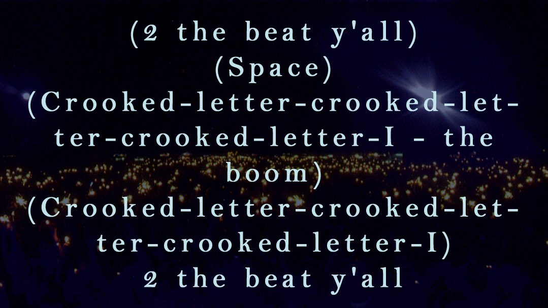 Then there’s a reference to “crooked letter”.Is the ‘crooked letter’ his contract with WB.Hence why he didn’t release the best versions of Space on the Come album & instead gave WB a more sex fuelled version to mirror what would be expected from the now deceased Prince.