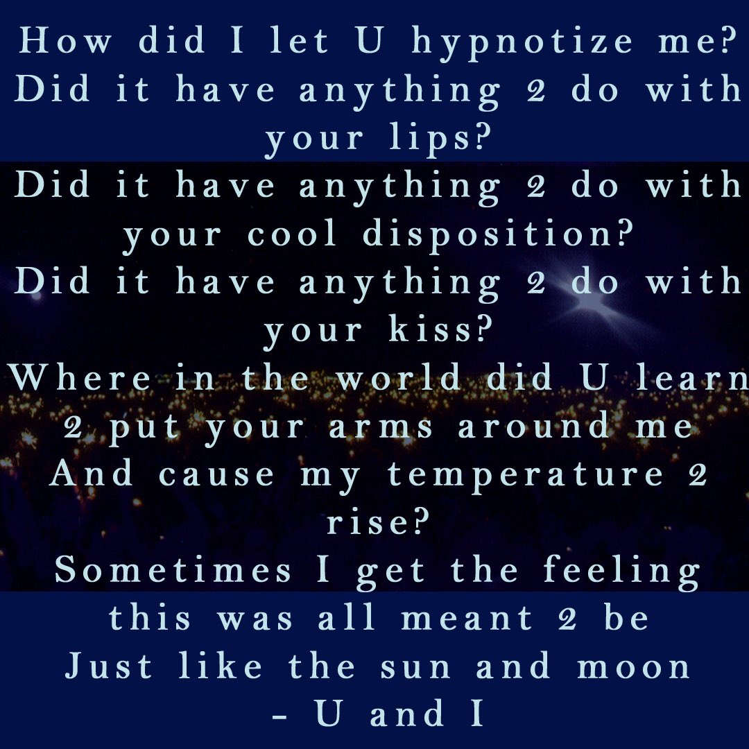 But also there’s romance — “where in the world did U learn 2 put your arms around me”Clearly he is feeling the first throes of a deep crush — butterflies in the stomach moment!So the bitterness of the cold world is being juxtaposed to the warm & fuzzy feelings in his 