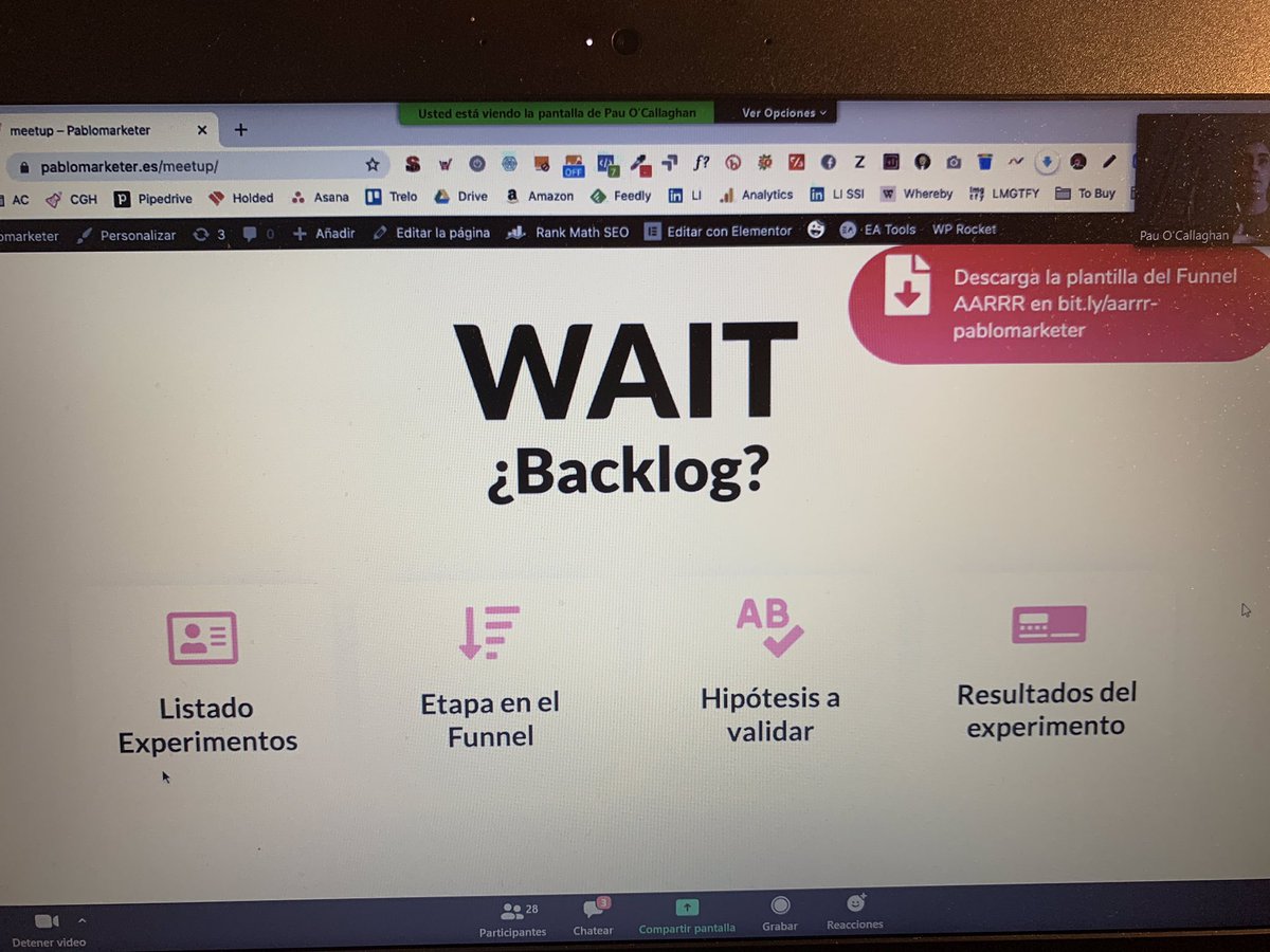 Arantxasgg's tweet photo. 🤷🏼♀️ Crear -medir-aprender y pum pum pum ... ¡crecemos!
#MaMeetUp https://t.co/XYAngDdBbk