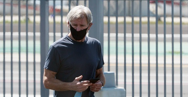 TheRyanParker's tweet image. Look, bottom line: If Indiana Jones/Han Solo isn’t too cool to wear a mask, no one is.