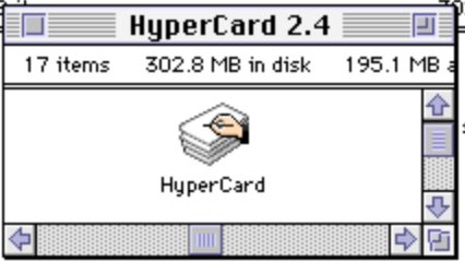 For example, this was  @HyperCard. A full application development environment and runtime. This was not thousands of files spread around the file system. This was not even a bundle hidden by the UI layer. This. Was. A. File. A single file. On your Mac.