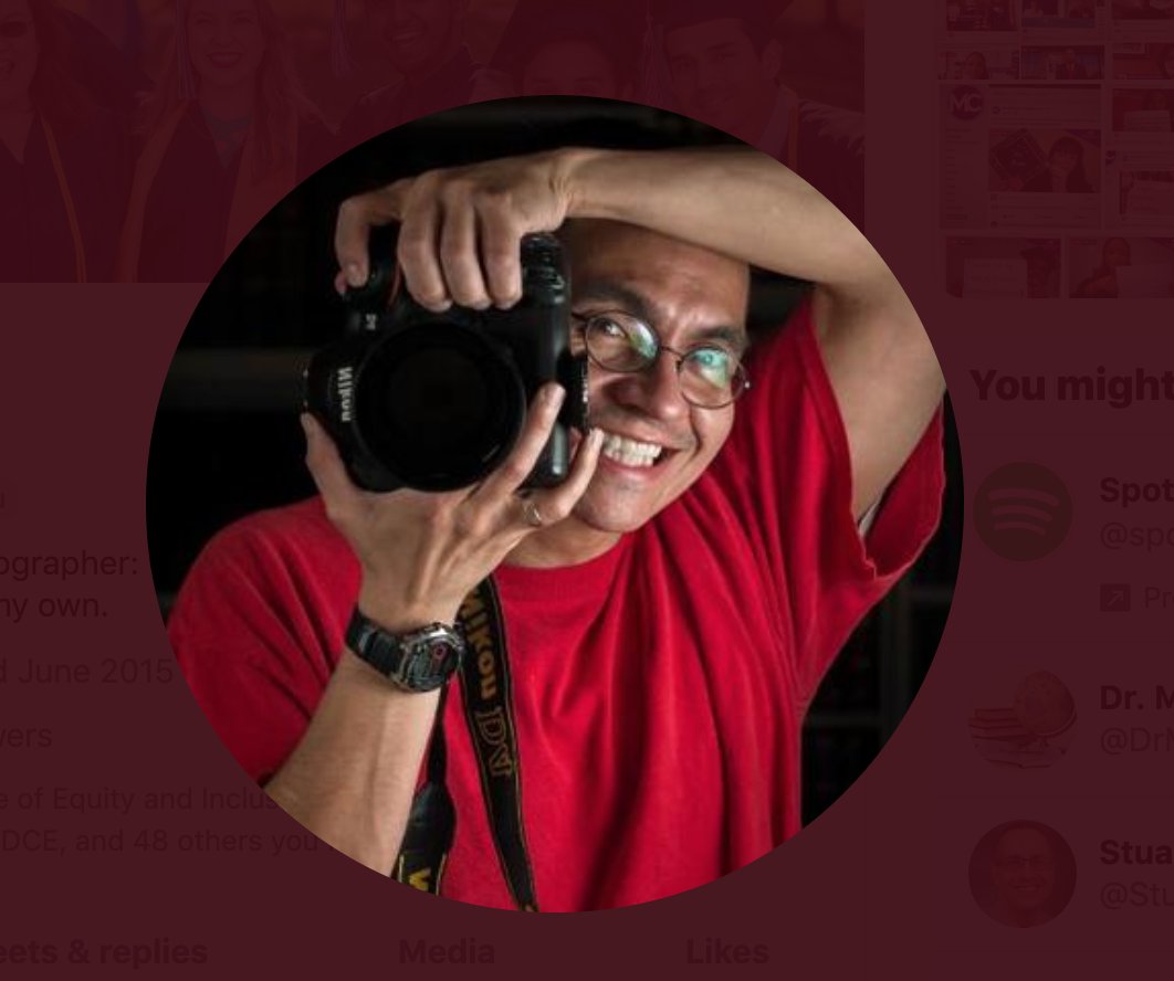 I'm sure many of you in the MoCo community remember our wonderful, smiling, happy, encouraging, loving... the list goes on, our friend <a href="/MC_PhotoPete/">Photo Pete</a>. He covered his beloved <a href="/montgomerycoll/">Montgomery College</a> both with <a href="/MCTVsocial/">MontgomeryCollegeTV</a> and was our staff photographer since 2013. We'll miss you buddy.