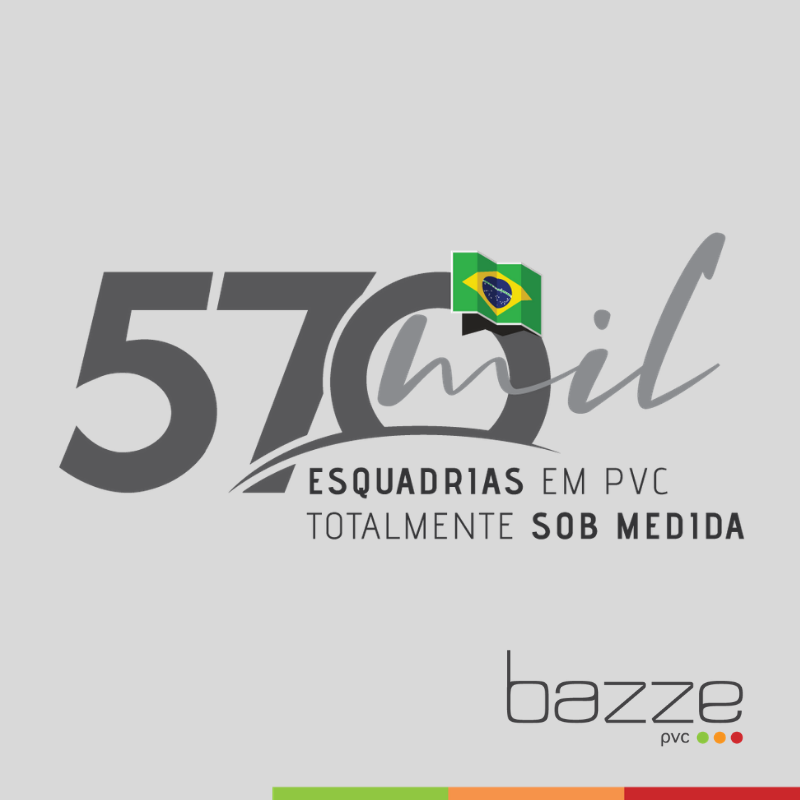 BazzePvc's tweet photo. É um orgulho para a Bazze chegar a marca de 570 mil esquadrias. Estar presente em mais de 30mil lares é uma grande alegria para nós. O mundo está mudando, nossos hábitos estão mudando, mas o que nunca vai mudar é o que fazemos de melhor...Esquadrias de qualidade! https://t.co/zNTazo1wAw