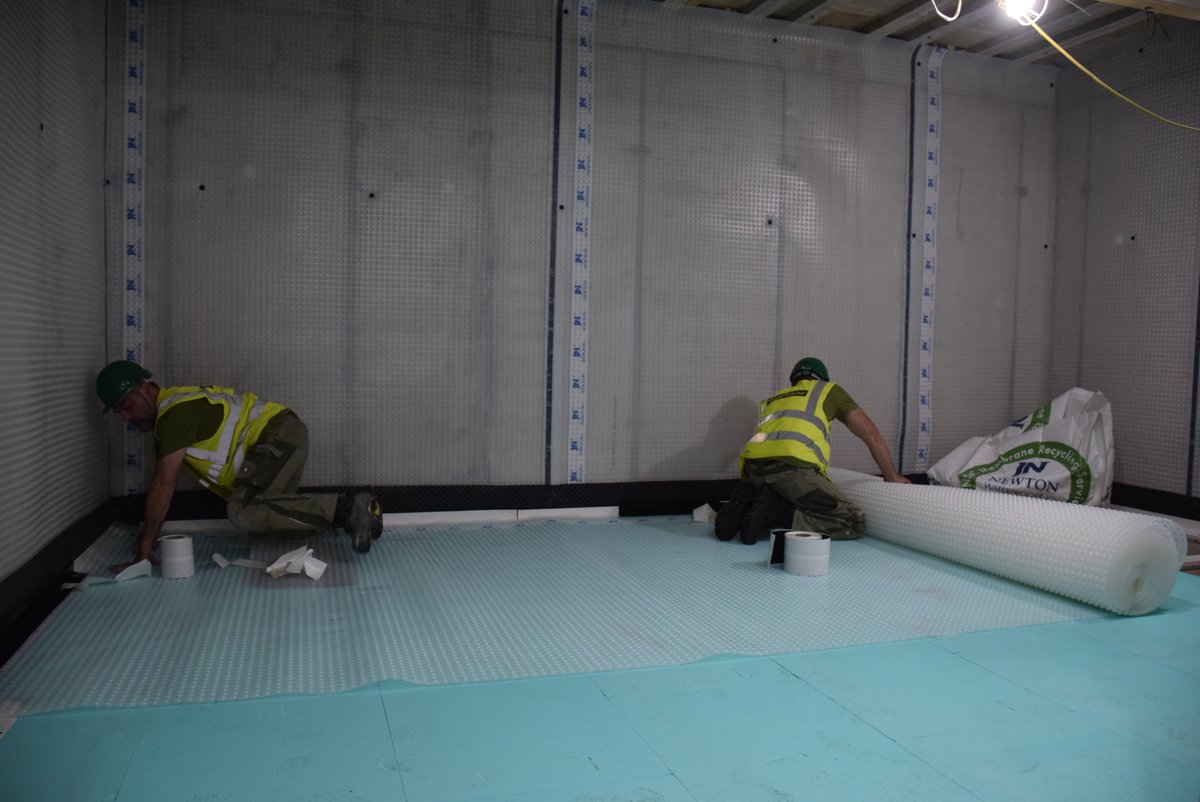 Emerging from lockdown …. 

<a href="/stonehousepcare/">Stonehouse Waterproofing</a> surveyors and operatives are back, motivated and working safely within new guidelines.
#waterproofing #dampproofing #backtowork