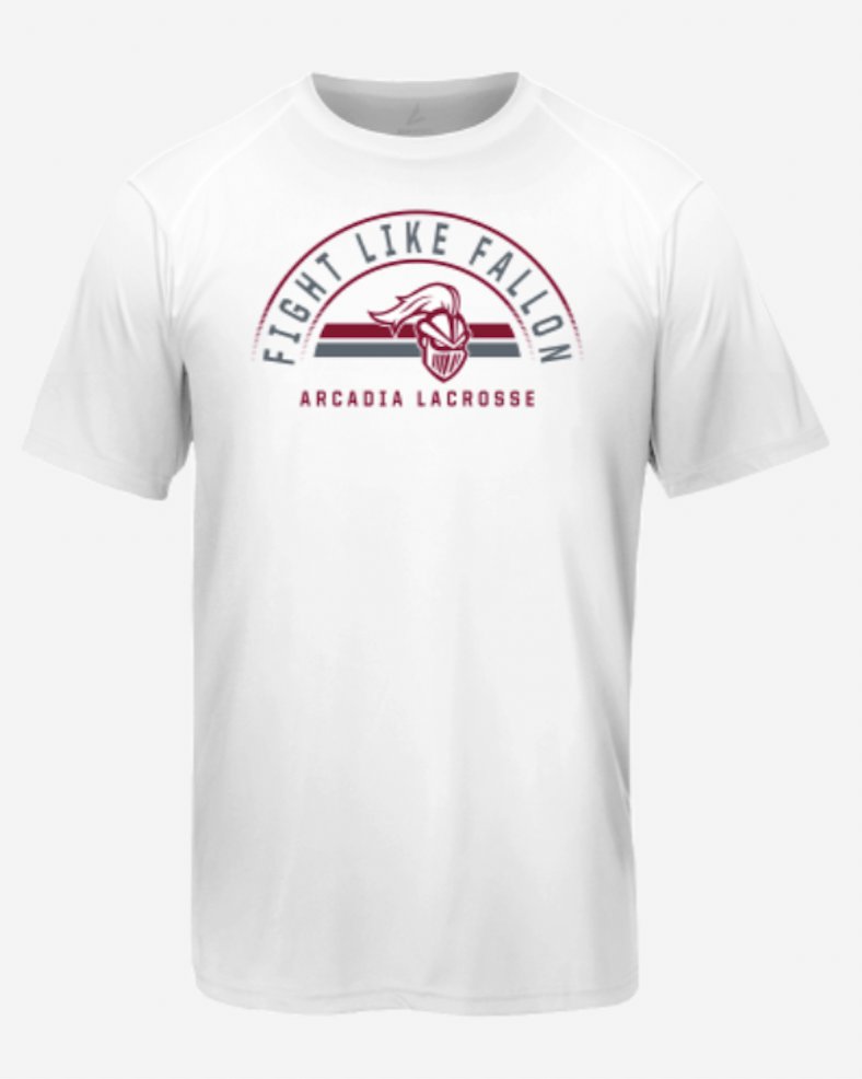 Arcadia_Knights's tweet photo. Join us in supporting @Arcadia_WLAX alum Meghan Fallon '13 in her fight against cancer. All proceeds from the 'Fight Like Fallon' tees will go directly to Meghan and her family.

♥️https://t.co/KMtU9tjqX3 https://t.co/s6fL9xC35P