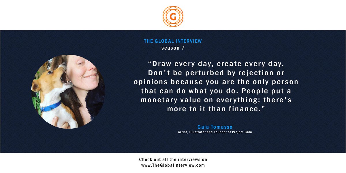 The Global Interview (@globalintv) on Twitter photo SAVE THE DATE - SEASON 8 - JUNE 22nd
We will share the Gala Tomasso (Artist, Illustrator and Founder of Project Gala) story and much more. Keep tuned. <a href="/galarama/">project gala</a>
#TGI #TheGlobalInterview #Creatives #Leaders #Thinkers SAVE THE DATE - SEASON 8 - JUNE 22nd
We will share the Gala Tomasso (Artist, Illustrator and Founder of Project Gala) story and much more. Keep tuned. <a href="/galarama/">project gala</a>
#TGI #TheGlobalInterview #Creatives #Leaders #Thinkers