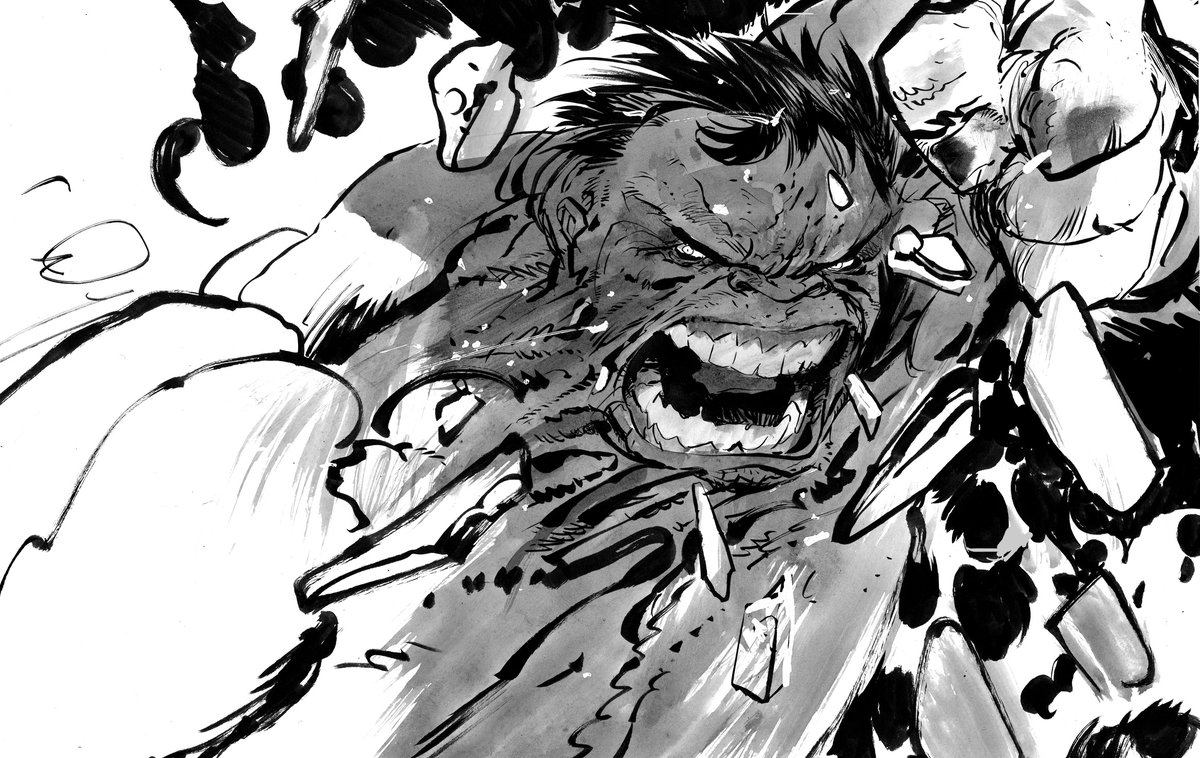 5. I'm no longer making them and work schedule makes it very hard today for me to reserve time off just for practicing, but I always find ways to include some of this visual language into my everyday work. People usually enjoy very much how I ink. This is (partly) the story.