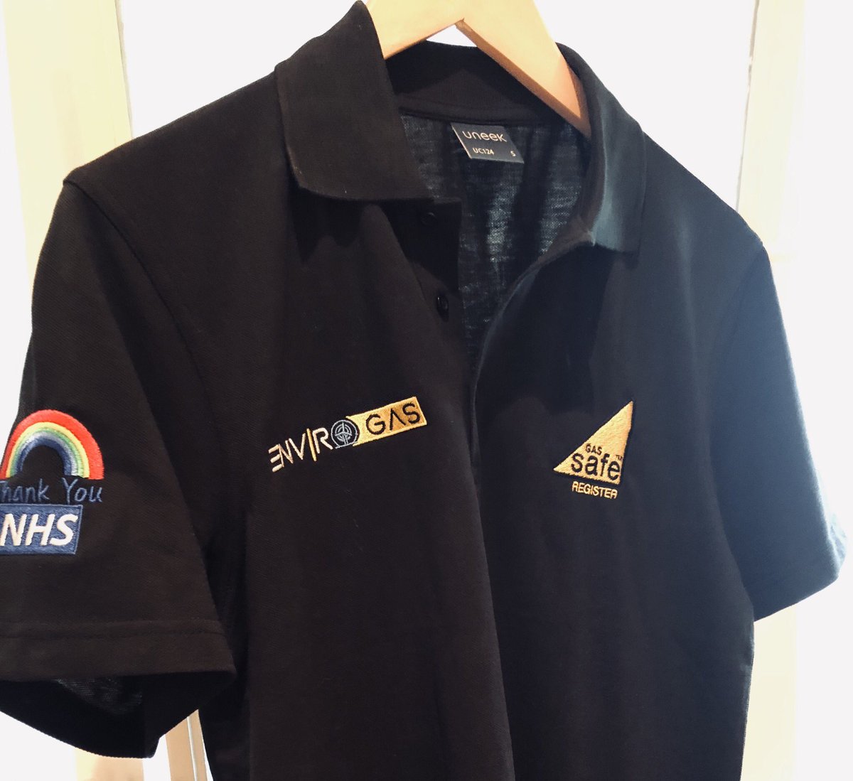 GasEnviro's tweet photo. New workwear just landed!! Thanks to @MyWorkwearCo for a great job and speedy delivery!! All round great customer service!! Proudly showing our support to the NHS on a daily basis #ThankYouNHS https://t.co/O5pfwqQd6X