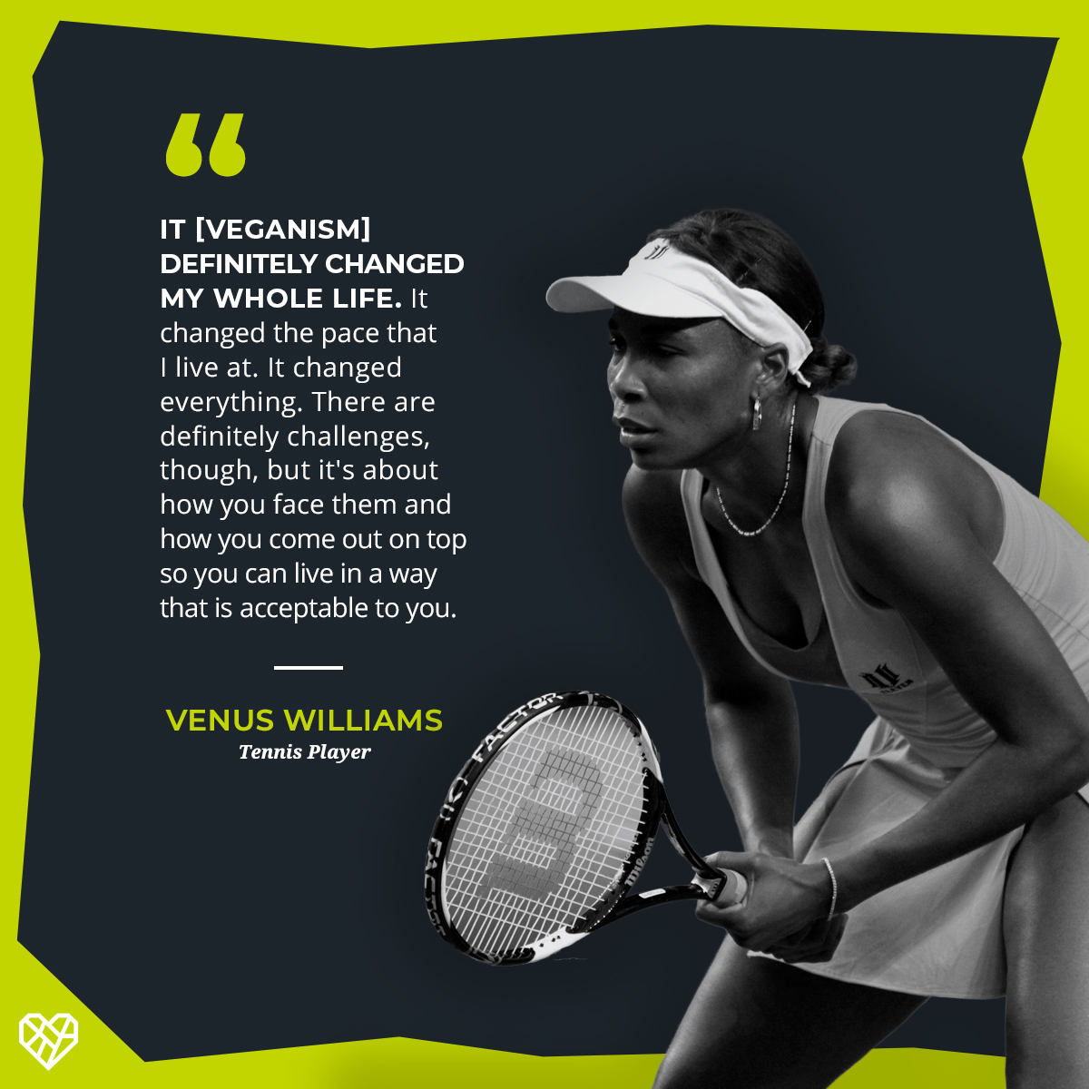 Happy Birthday, Venus Williams! Thank you for being a compassionate champion! 