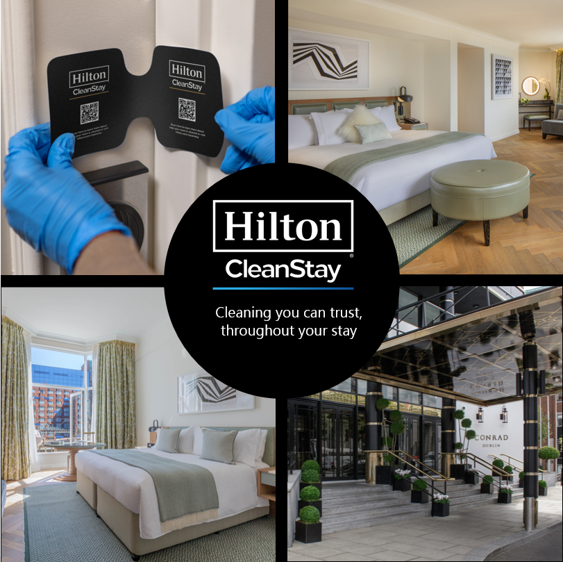 In partnership with RB, maker of Lysol & Dettol, Conrad Dublin is delighted to announce the launch of Hilton CleanStay - a new industry-leading standard of cleanliness.See full information in the link in our bio 💫#HiltonCleanStay
