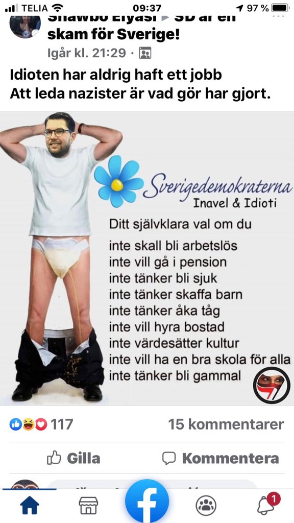 hogakusten1's tweet photo. @sdriks @Ygeman @mattiasbjo Pajaser! https://t.co/7Bl7z1NSQG