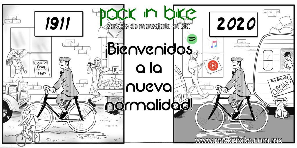 packinbike1's tweet photo. #LaNuevaNormalidad
#LaNuevaMovilidad
#Ecomensajería #CDMXRespira #AmigosDelPlaneta

#QuédateEnCasa y #NosotrosLoHacemosPorTi, todos tus envíos entregados a la brevedad posible.

Somos #BiciMensajería, somos #PackInBike 🚴🏻.

@VertizNarvarte
@La_Portales
@LaNapolesCdMx
@LaRomaDF https://t.co/AcG2LGP1rR