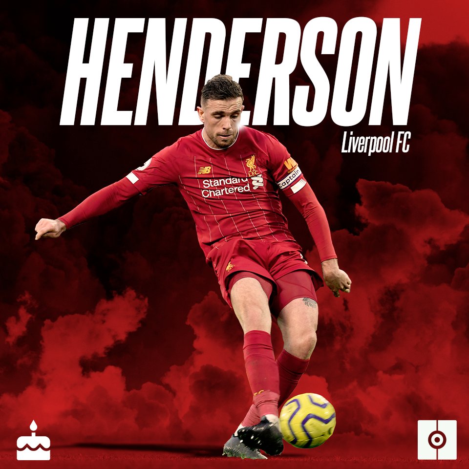 Happy birthday to Liverpool captain Jordan Henderson  