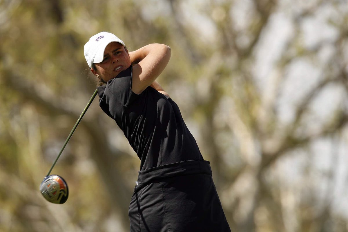 A Look Back: Playing in just her second collegiate tournament, Valentine Derrey took medalist honors at the 2007 Lady Puerto Rico Classic! She became the first TCU freshman to win a tournament since <a href="/Angela_Stanford/">Angela Stanford</a> in 1997!
🐸⛳️