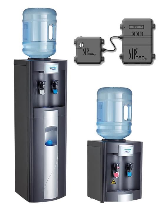 A Water Cooler that automatically sanitises itself?

We've got just the thing!! The SIP NEO3 automatically sanitises your cooler instead of you. The resulting hygiene level protects your customers health, whilst SIP sleep mode reduces their electricity bill (pretty cool huh!?)
