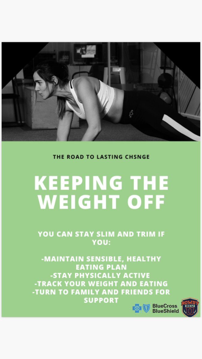 RowdyNewU's tweet photo. Keep the weight off with these lifestyle changes! https://t.co/MxmlnI649g