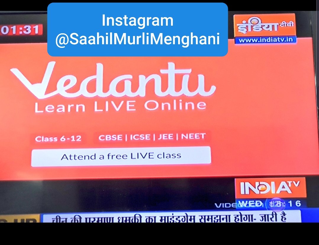 INDIA TV mints money from ads of these products which have Chinese investment- VEDANTU, XIAOMI & UDAANIt preaches nationalism but will it dump the MONEY it gets courtesy China?Ask India TV to drop ads of all chinese products FOREVER & support  #ChinaMuktMedia3/5