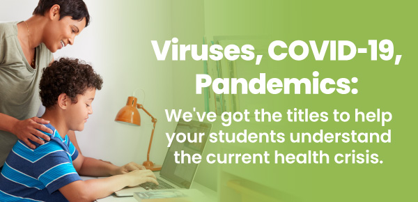 Gain a deeper understanding of viruses, #COVID__19, and the current health crisis with these great titles. Some of these titles are even on sale! 📚👉 bit.ly/3d9zWfA