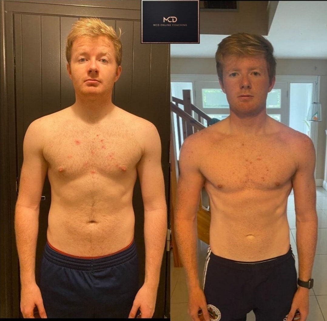 Fantastic transformation with client Scott Winters from @drominteegac. He is Ready for the season to get going again and definitely made the most of his time in lockdown 👏