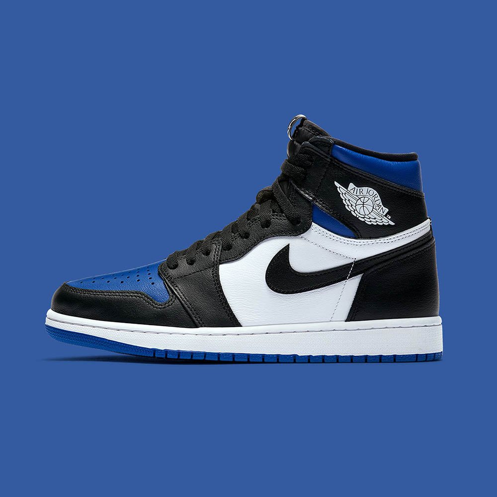 jordan 1 retro high royal toe grade school